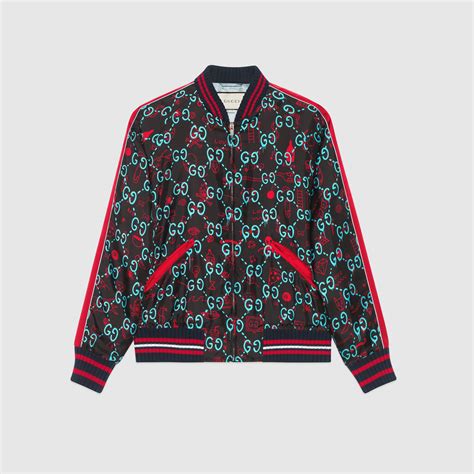 gucci ghost bomber rich the|How Gucci Designer Alessandro Michele Wears a Bomber Jacket .